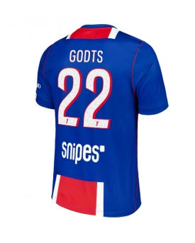 Billige Fotballdrakt Paris Saint-Germain Mika Godts #22 Replika Hjemmedrakt 2026-27 Kortermet Billige Fotballdrakt Paris Saint-Germain Mika Godts #22 Replika Hjemmedrakt 2026-27 Kortermet